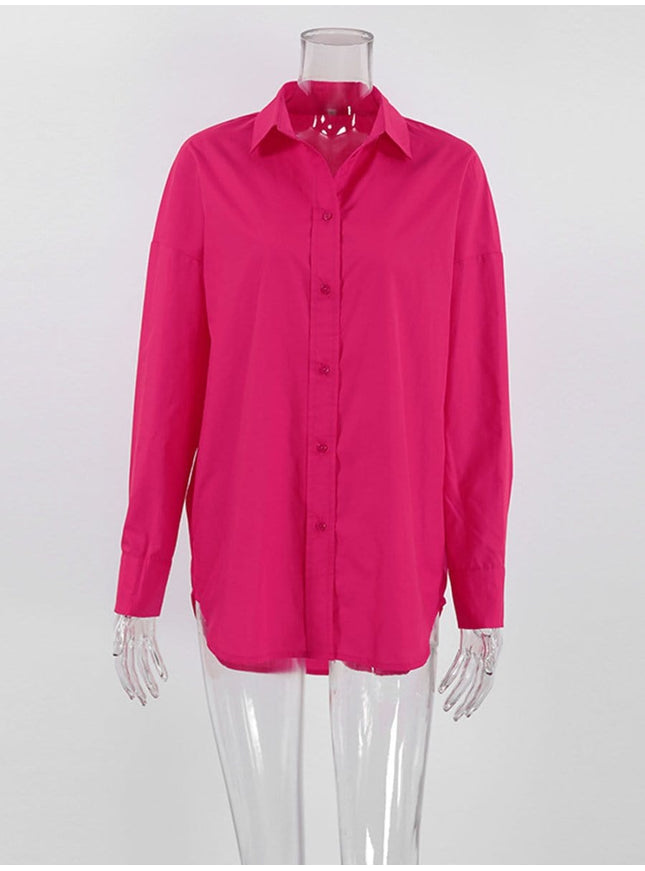 Taylor Long Sleeve Button Top - Fashion Pov