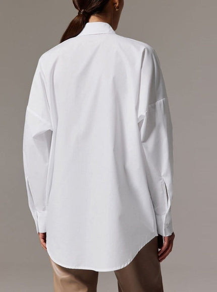 Taylor Long Sleeve Button Top - Fashion Pov
