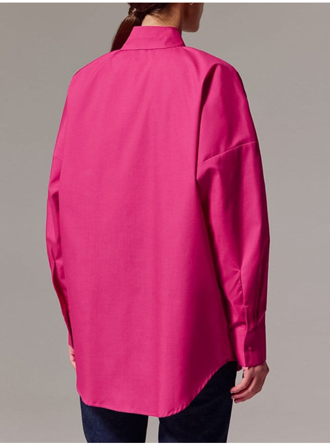 Taylor Long Sleeve Button Top - Fashion Pov