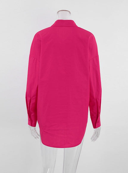 Taylor Long Sleeve Button Top - Fashion Pov