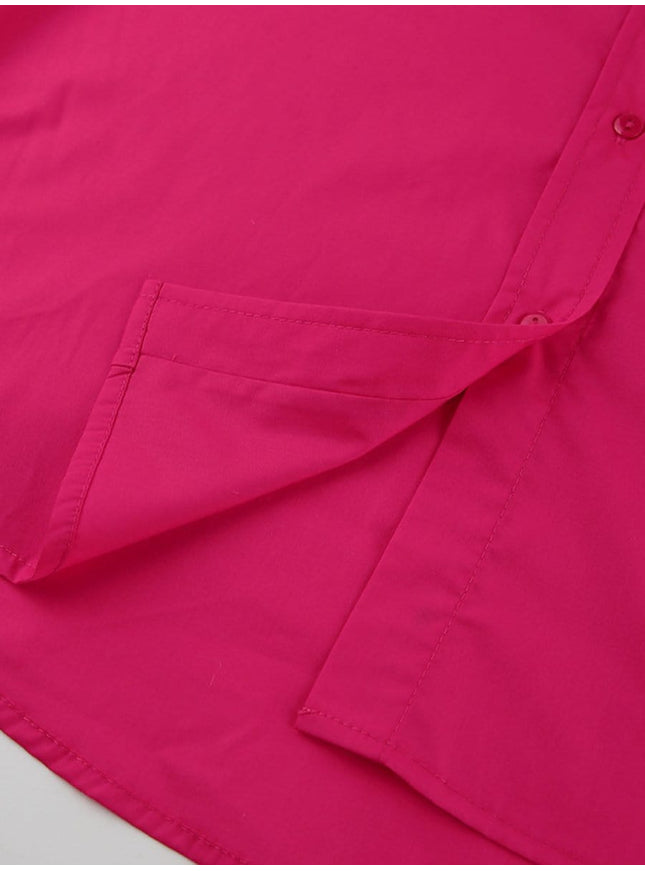 Taylor Long Sleeve Button Top - Fashion Pov