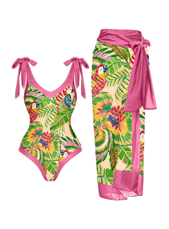 Thalia Swimsuit & Ruffle Skirt Set - Fashion Pov