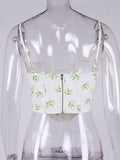 Tiffany Floral Corset Top - Fashion Pov