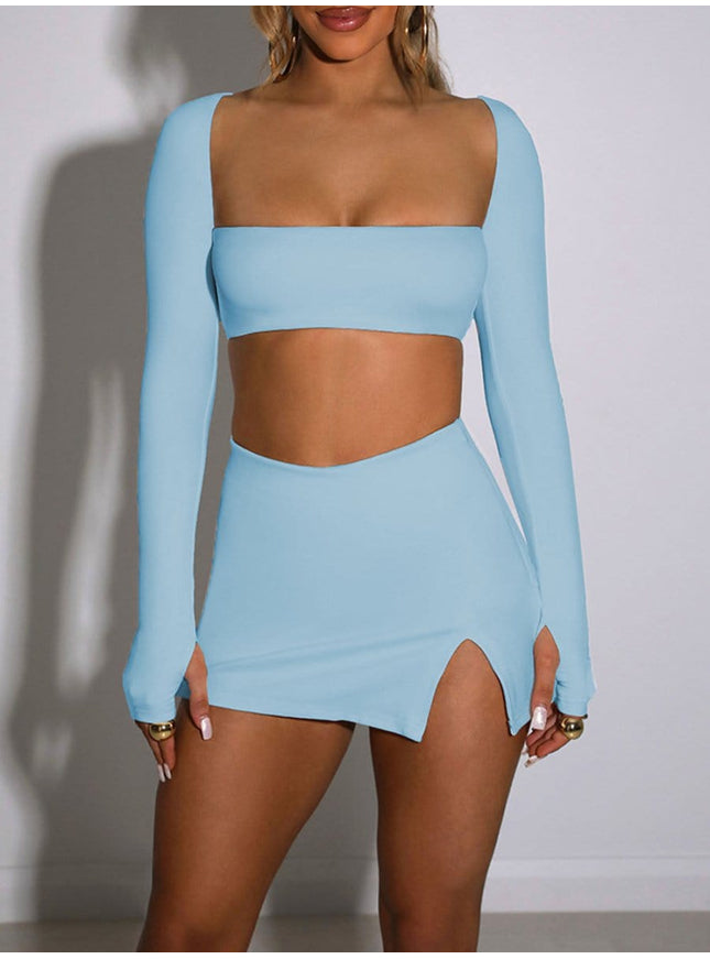 Valentina Top & Mini Skirt Set - Fashion Pov