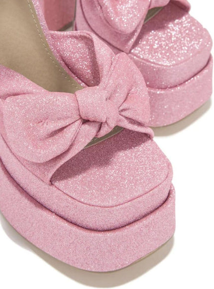 Valerie Butterfly Knot Peep Toe Heel - Fashion Pov