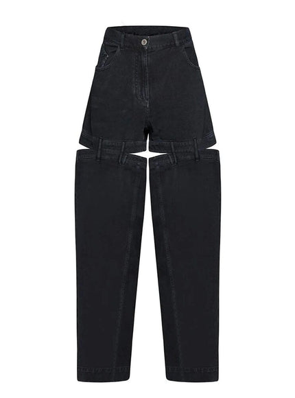 Veda Pockets Cut Out Casual Pant - Fashion Pov