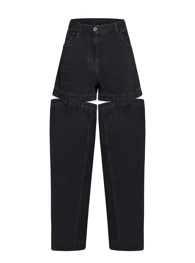 Veda Pockets Cut Out Casual Pant - Fashion Pov
