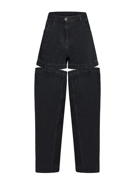 Veda Pockets Cut Out Casual Pant - Fashion Pov