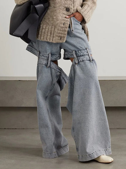 Veda Pockets Cut Out Casual Pant - Fashion Pov
