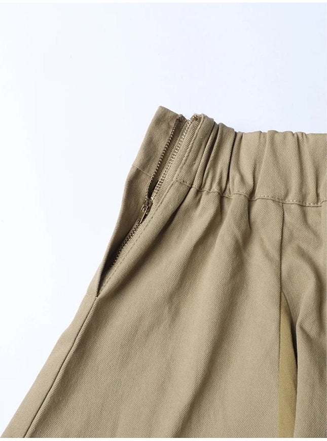 Violet Spliced Hem Skirt - Fashion Pov