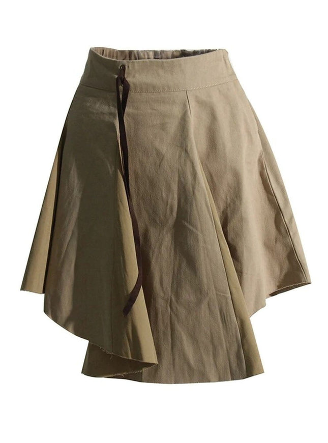 Violet Spliced Hem Skirt - Fashion Pov