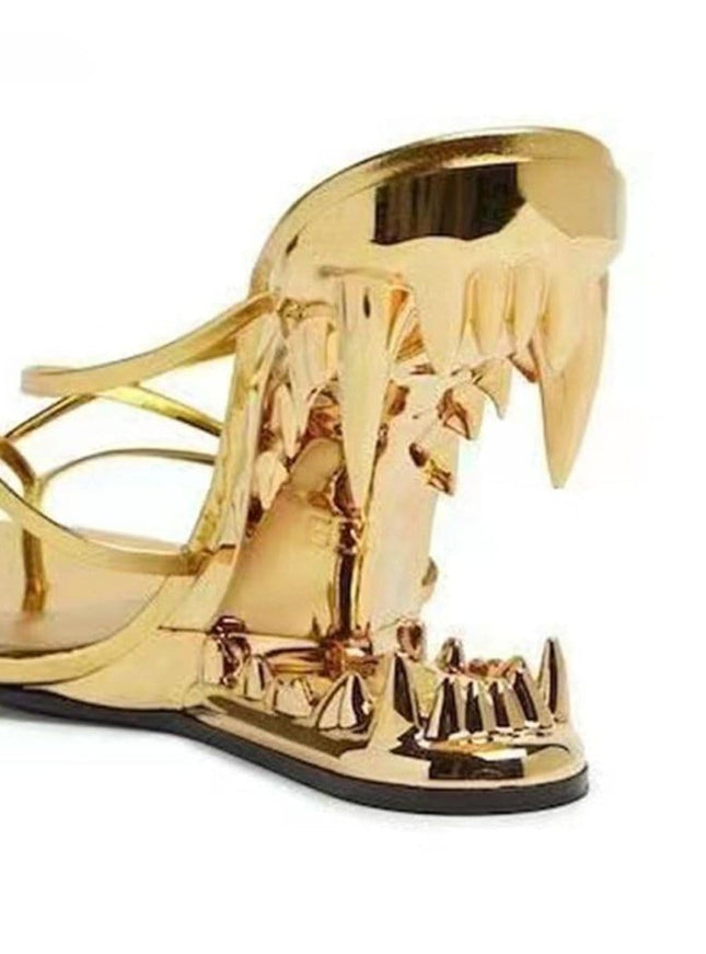 Vivian Flip Flop Peep Toe Heel - Fashion Pov