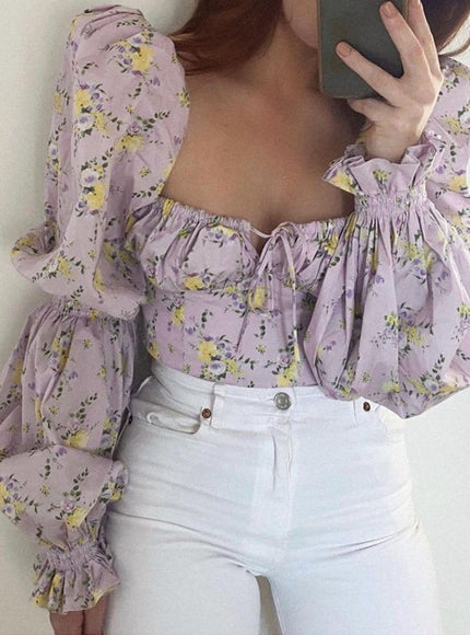 Willa Floral Top - Fashion Pov