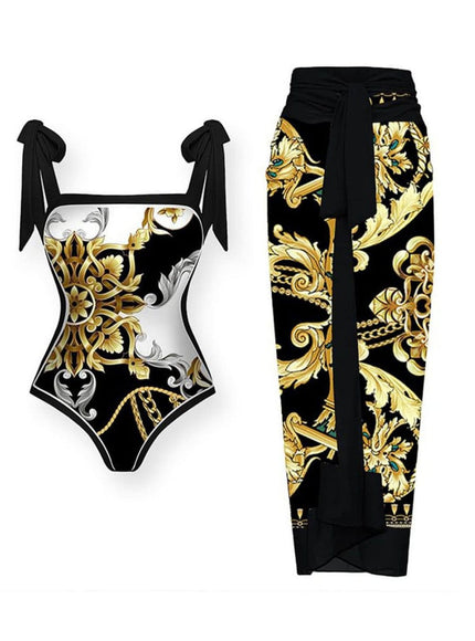 Winnie Swimsuit & Skirt Set - Fashion Pov