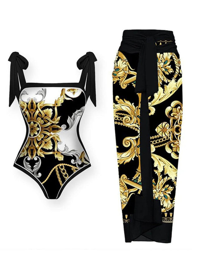Winnie Swimsuit & Skirt Set - Fashion Pov