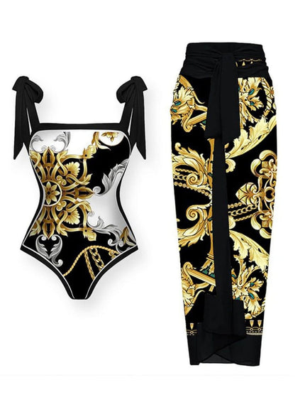 Winnie Swimsuit & Skirt Set - Fashion Pov