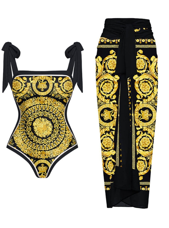 Winnie Swimsuit & Skirt Set - Fashion Pov
