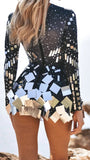 Yara Mirror Mini Dress - Fashion Pov