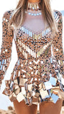 Yara Mirror Mini Dress - Fashion Pov