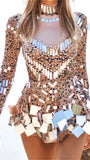 Yara Mirror Mini Dress - Fashion Pov