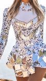Yara Mirror Mini Dress - Fashion Pov