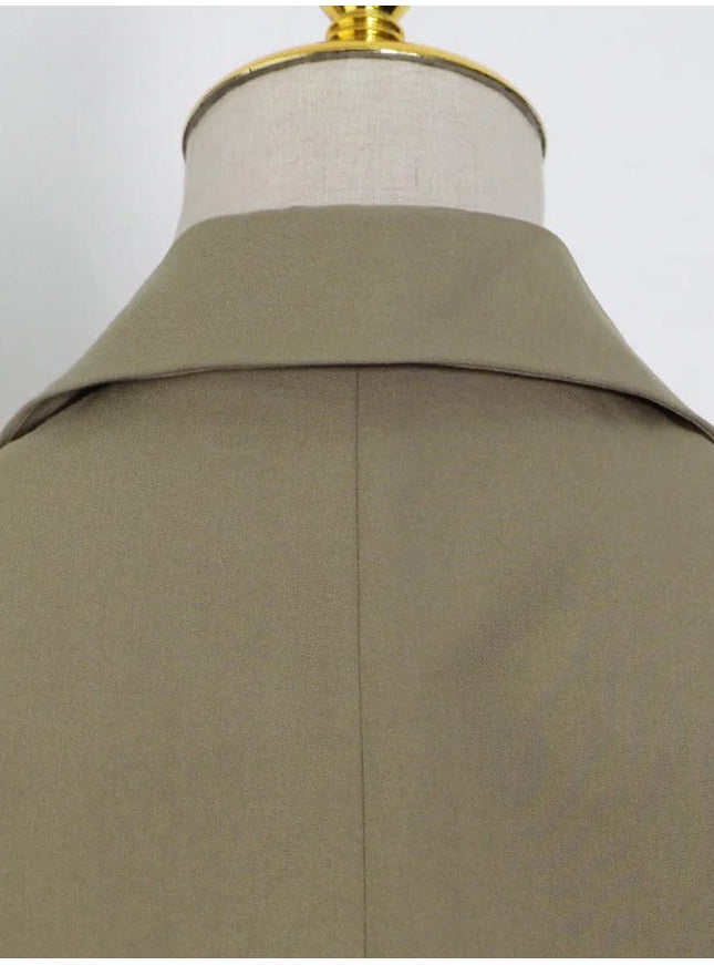 Zaria Waist Cut Out Blazer - Fashion Pov