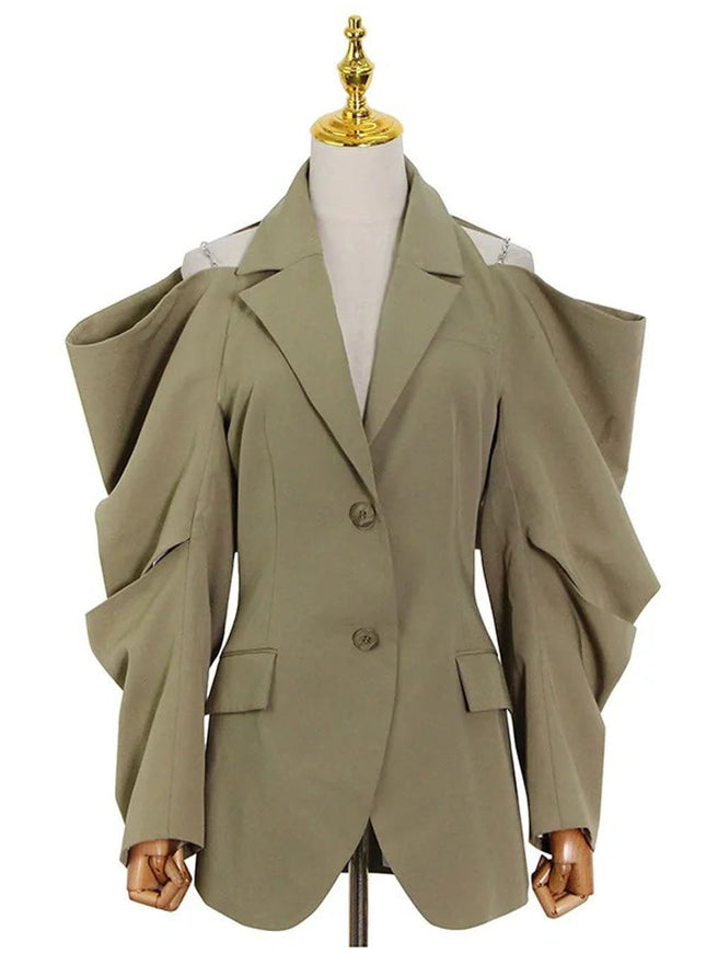 Zaria Waist Cut Out Blazer - Fashion Pov