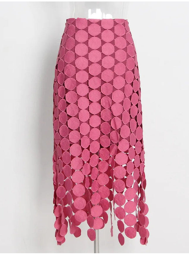 Ziva Tassel Midi Skirt - Fashion Pov