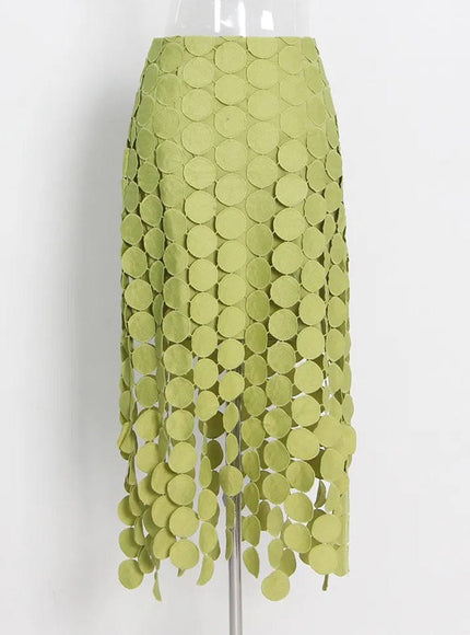 Ziva Tassel Midi Skirt - Fashion Pov