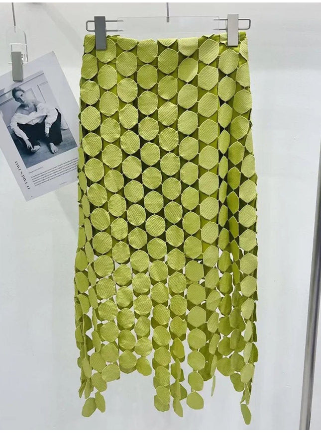 Ziva Tassel Midi Skirt - Fashion Pov