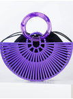 Purple / L27.5 W7.5 H15.5cm